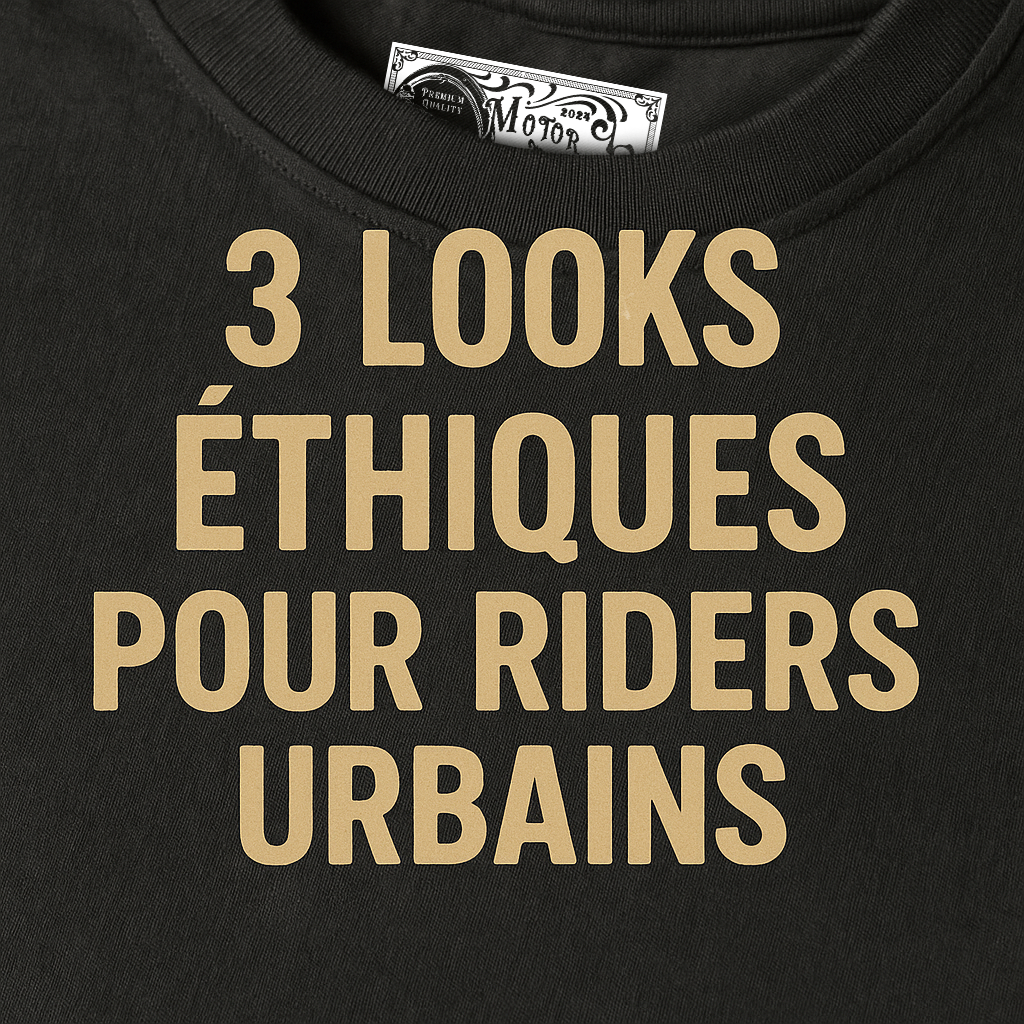 Looks ethique riders urbains