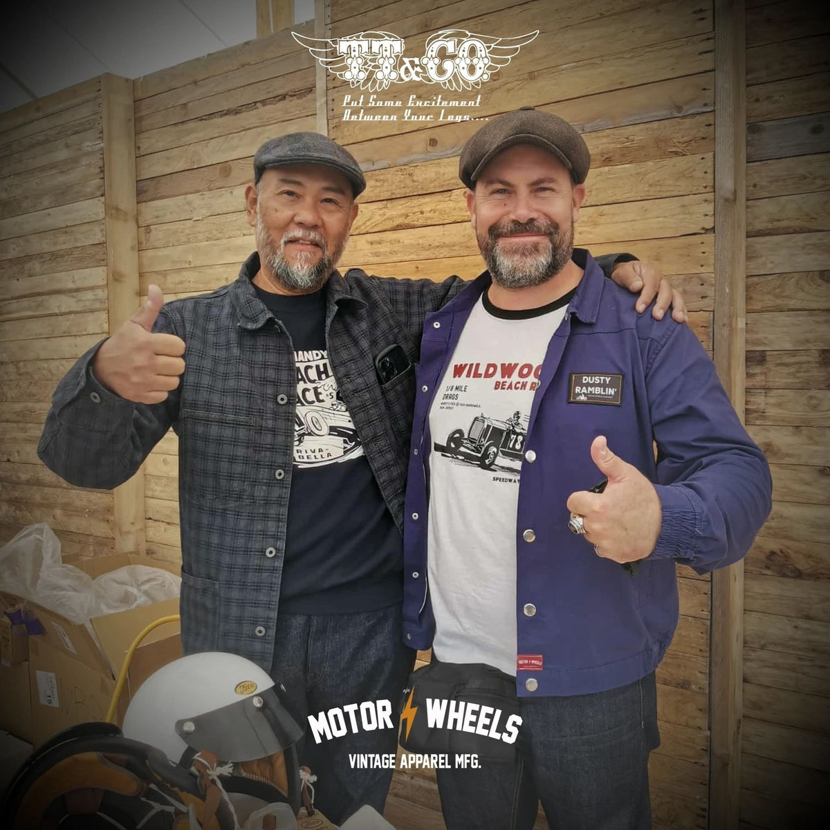 Ma rencontre inoubliable avec Hiro Takahashi (TT&CO) au Normandy Beach Race 2025 MOTOR WHEELS CLOTHING