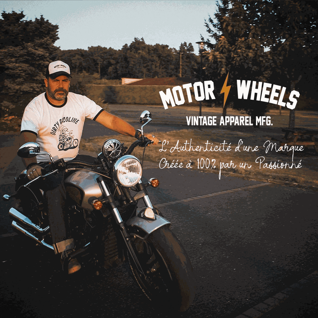 MOTOR WHEELS CLOTHING : L’Authenticité d’une Marque Créée à 100% par un Passionné