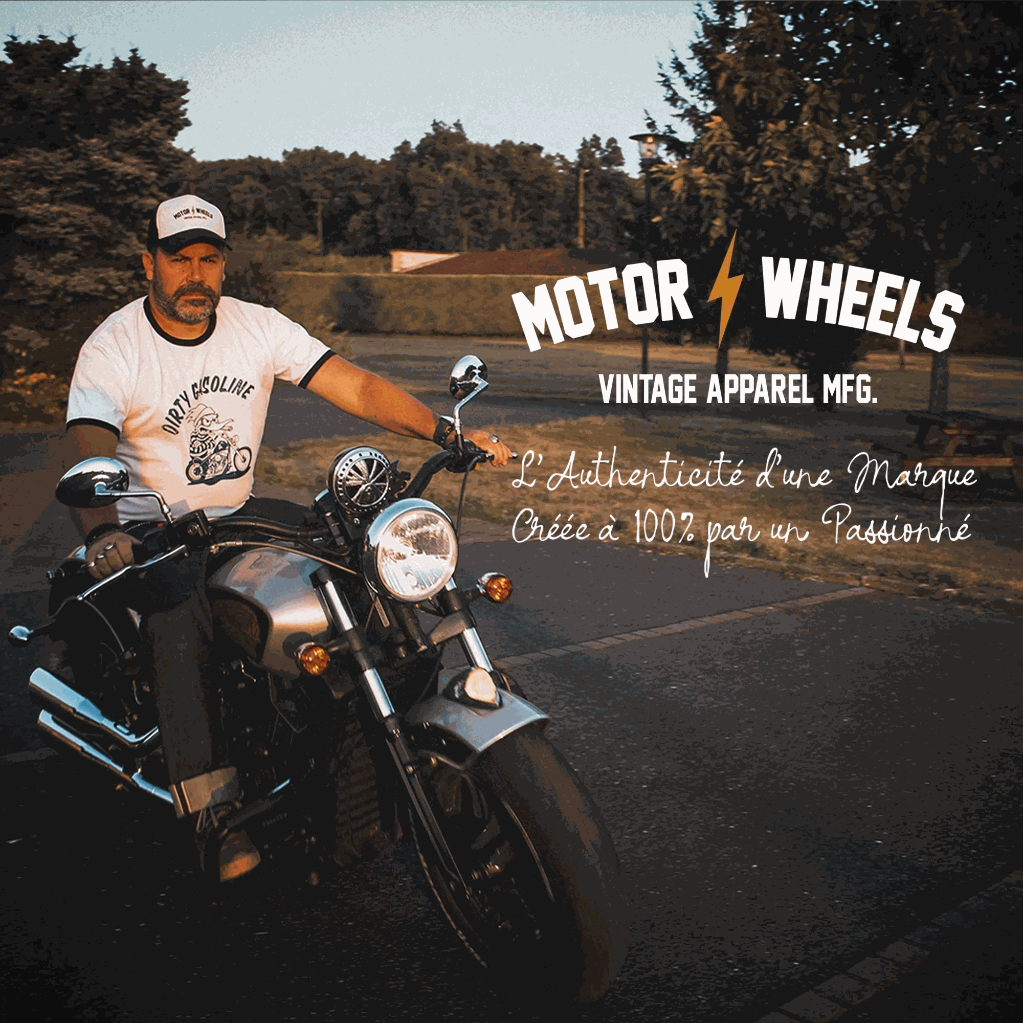 MOTOR WHEELS CLOTHING : L’Authenticité d’une Marque Créée à 100% par un Passionné
