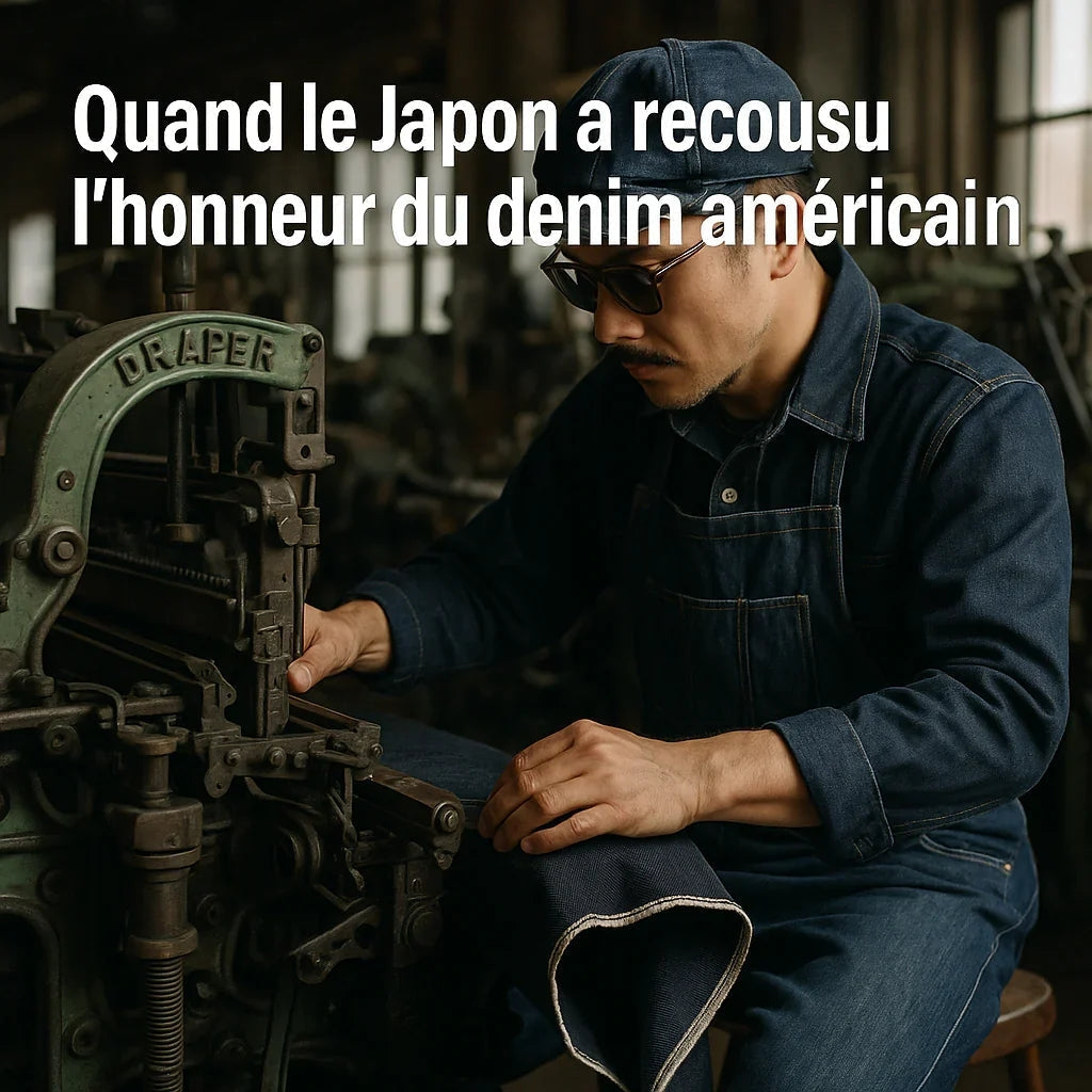 Quand le Japon a sauvé le jean américain : histoire d’un sauvetage textile inattendu (et fascinant)