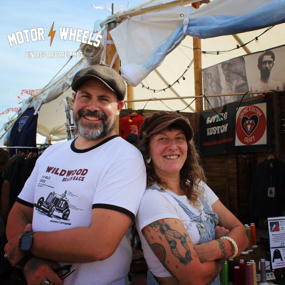 Rencontre inspirante au Normandy Beach Race 2025 : Myriam, fondatrice de Loving Kustom Craft MOTOR WHEELS CLOTHING
