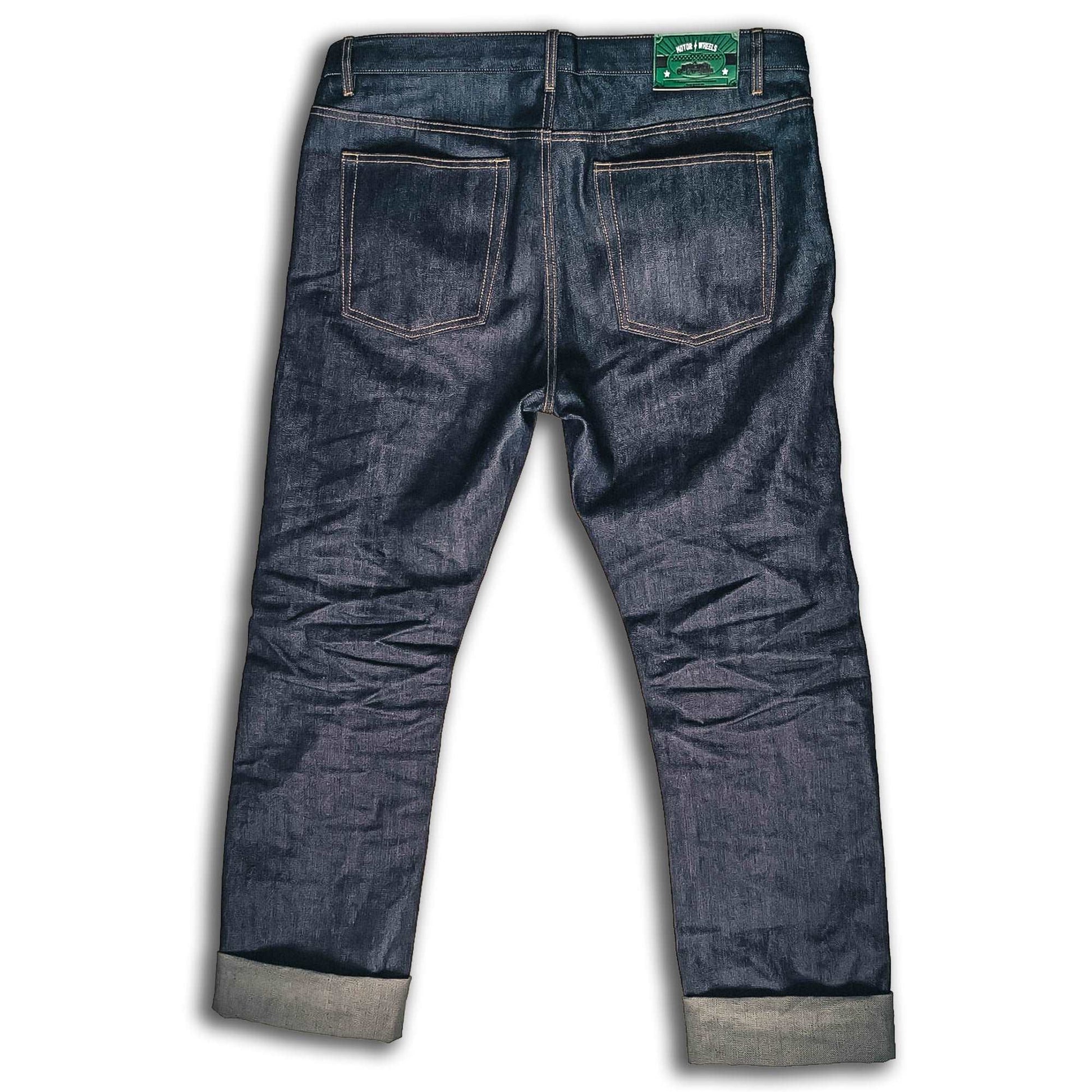 Jean Heritage one Indigo - marque Motor Wheels Clothing