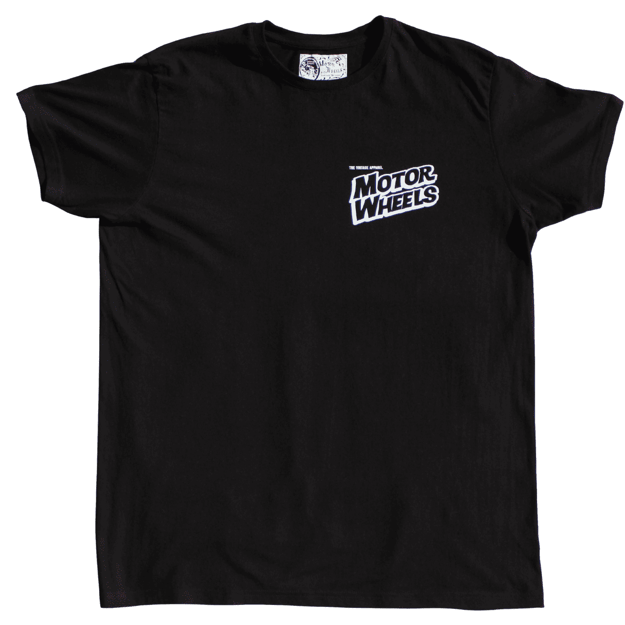 T-shirt noir "BOZOSOKU" inspiré biker japonais, coton bio, Motor Wheels Clothing