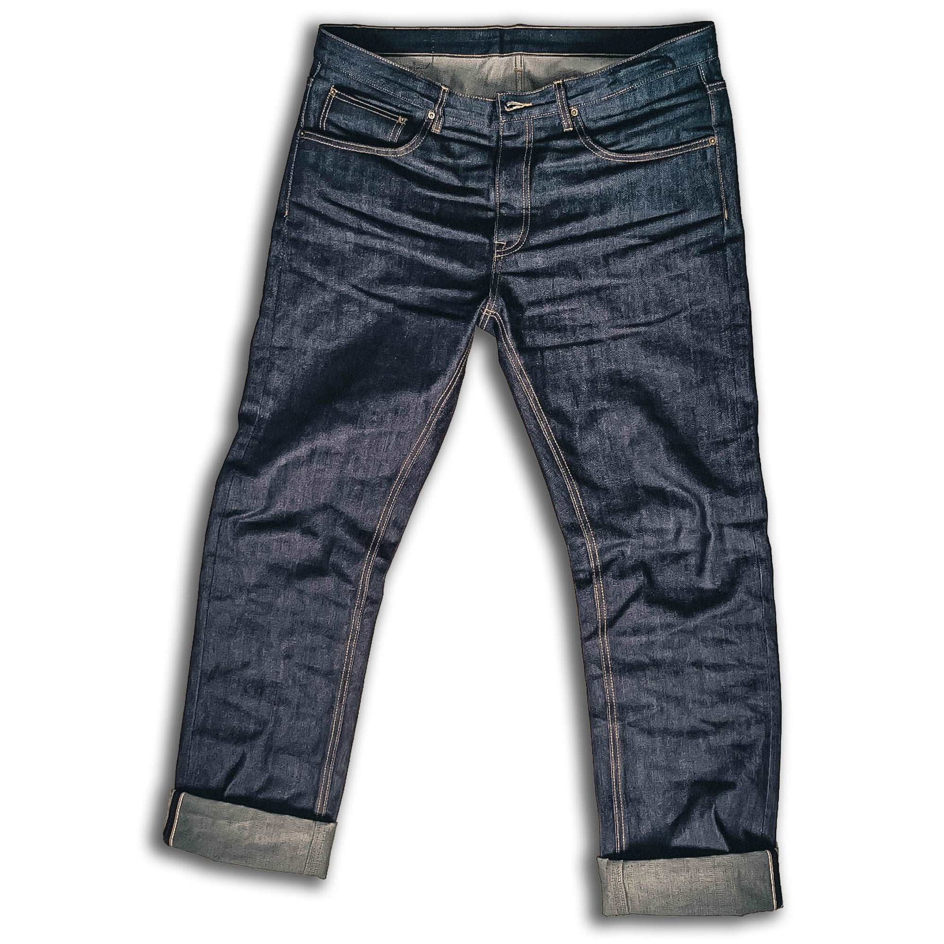 Jean Heritage one Indigo - marque Motor Wheels Clothing