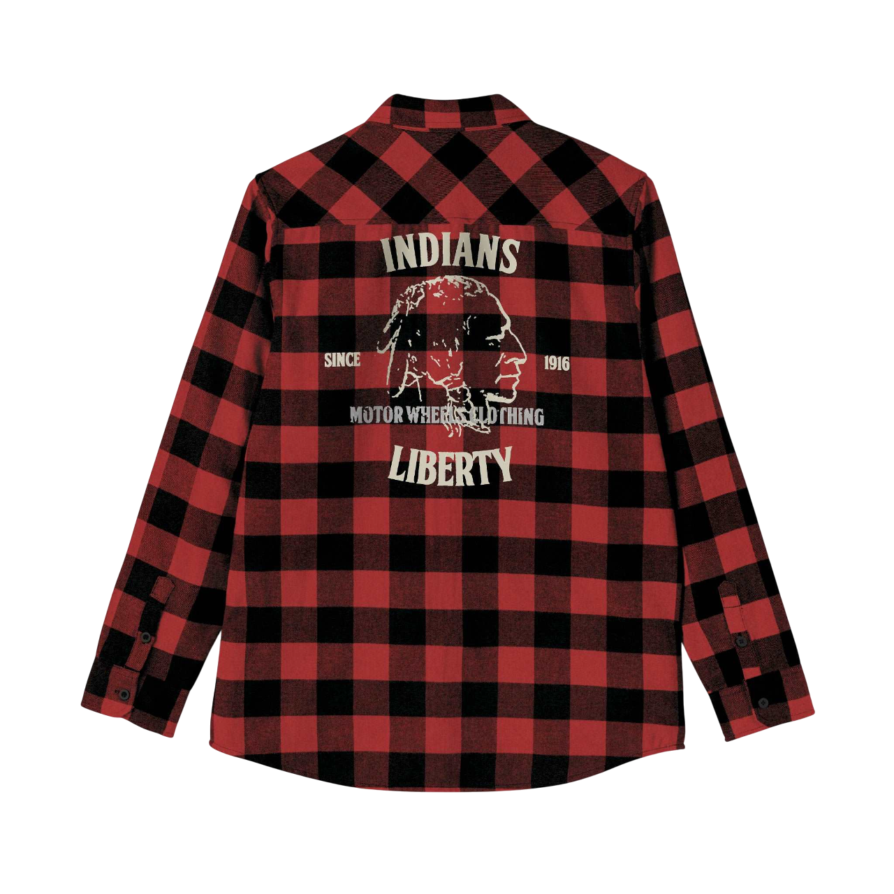 Chemise flanelle "Indians Liberty" — L’esprit libre et audacieux