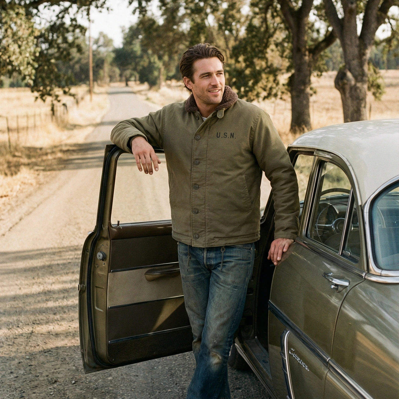 veste militaire us navy n1 deck jacket homme style workwear vintage