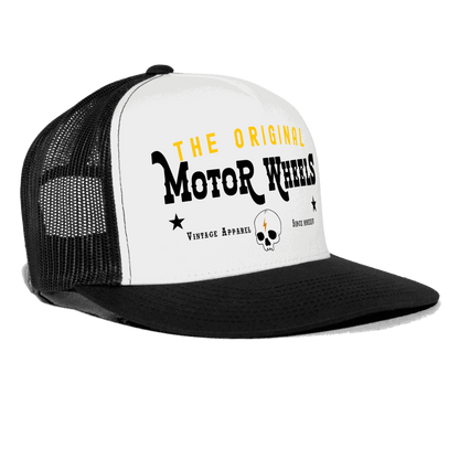 01 casquette imprimé - the original - blanc/noir