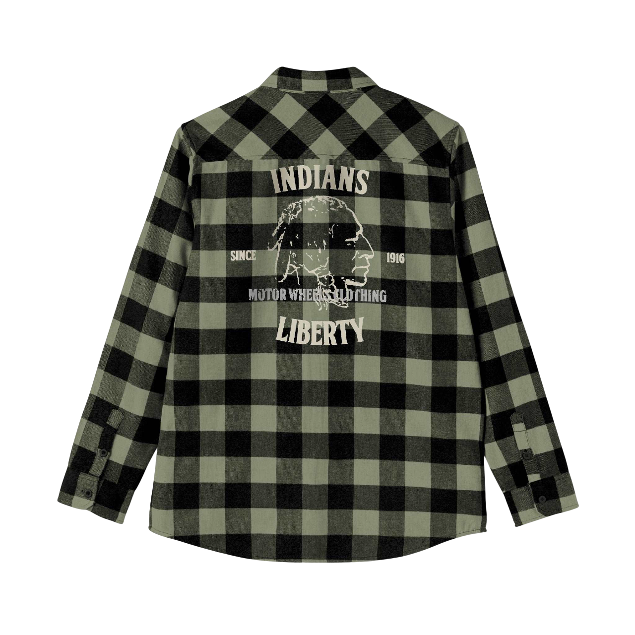 Chemise flanelle "Indians Liberty" — L’esprit libre et audacieux
