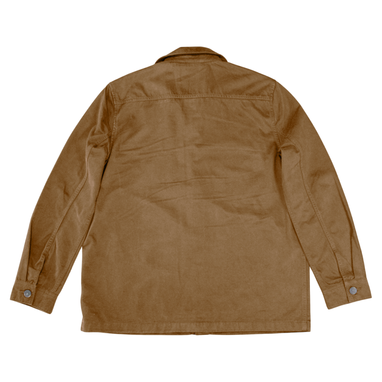 Veste atelier moleskine marron Washed Dark Camel – Peach-Skin Heritage 1940