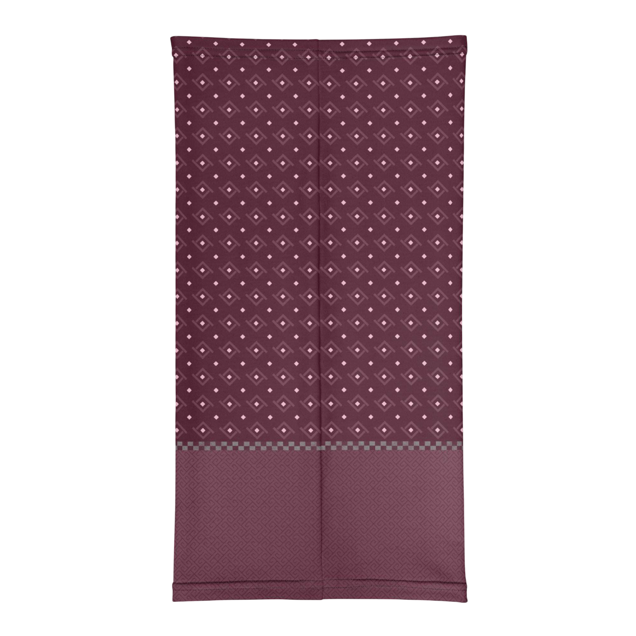 tour de cou imprimé  - Pattern purple