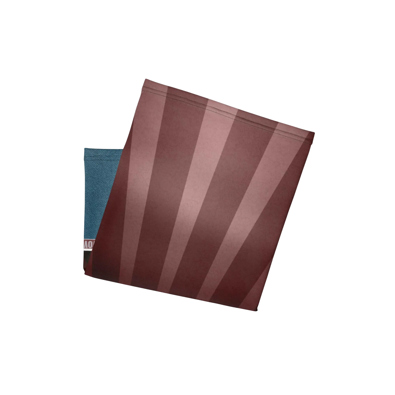 tour de cou imprimé - soleil levant