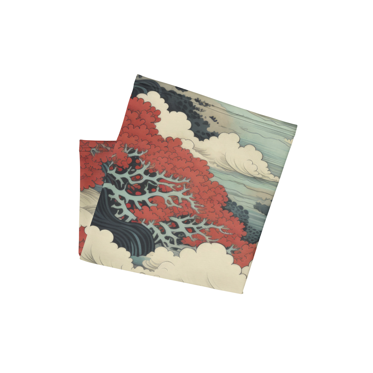 tour de cou imprimé - Japanese garden