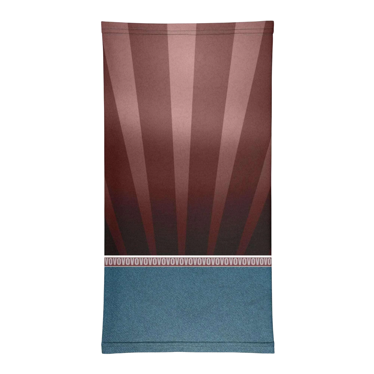 tour de cou imprimé - soleil levant