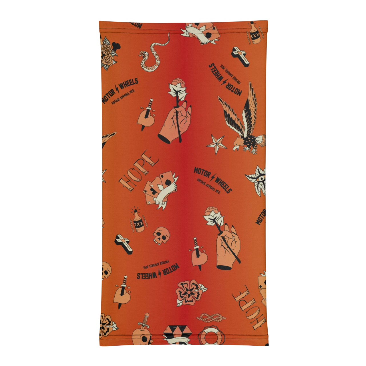 tour de cou imprimé - Kustom tattoo