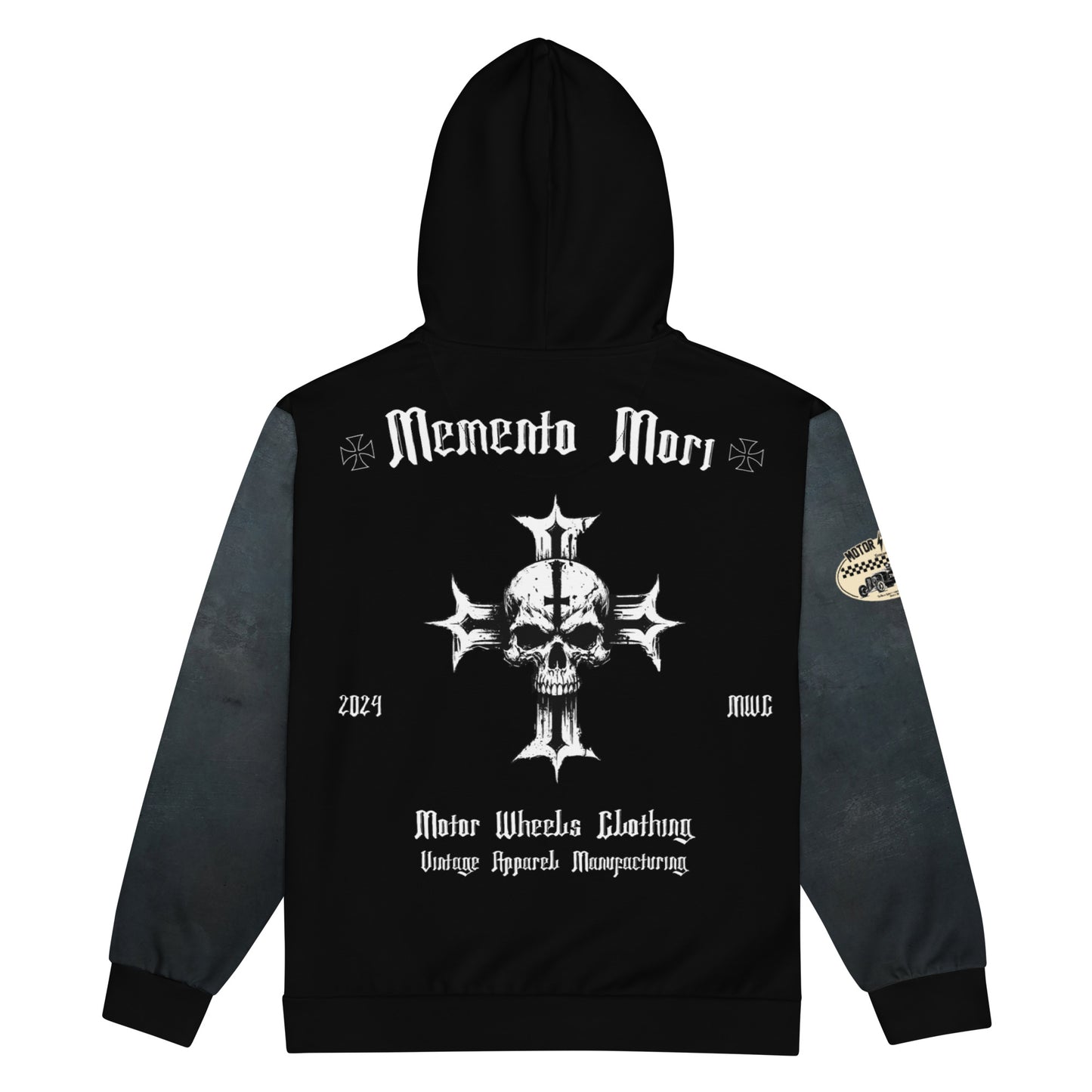 sweat hoodie imprimé unisexe - memento mori GOODSUPPLY06.1