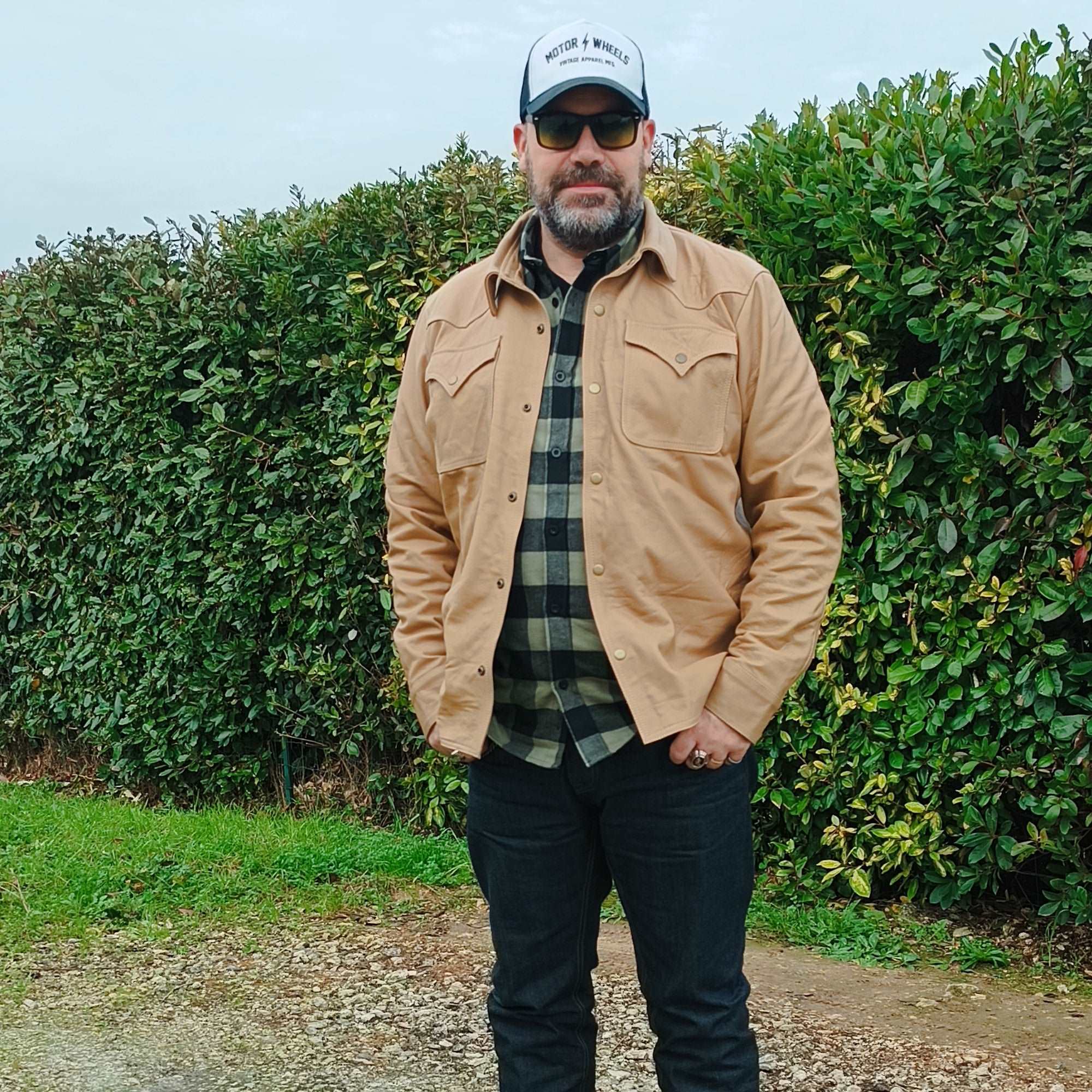 Blouson cuir - IVORY WEST ROADS