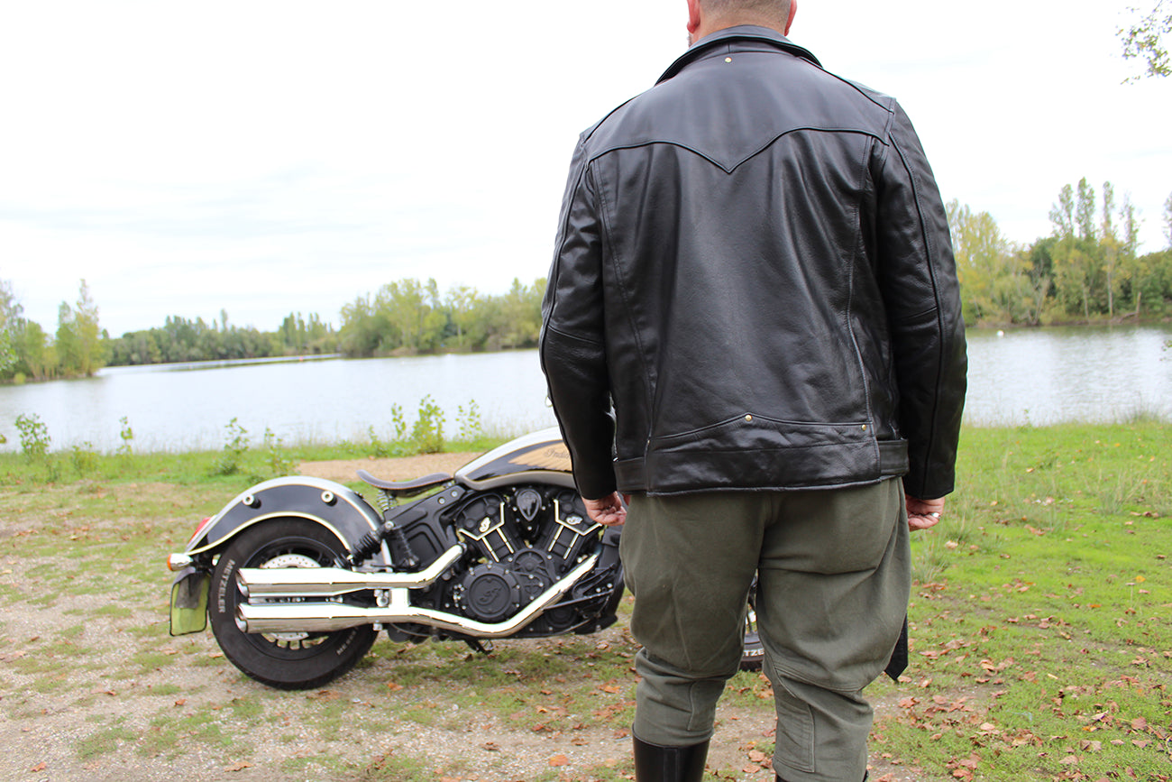 Blouson cuir - MWC-J24