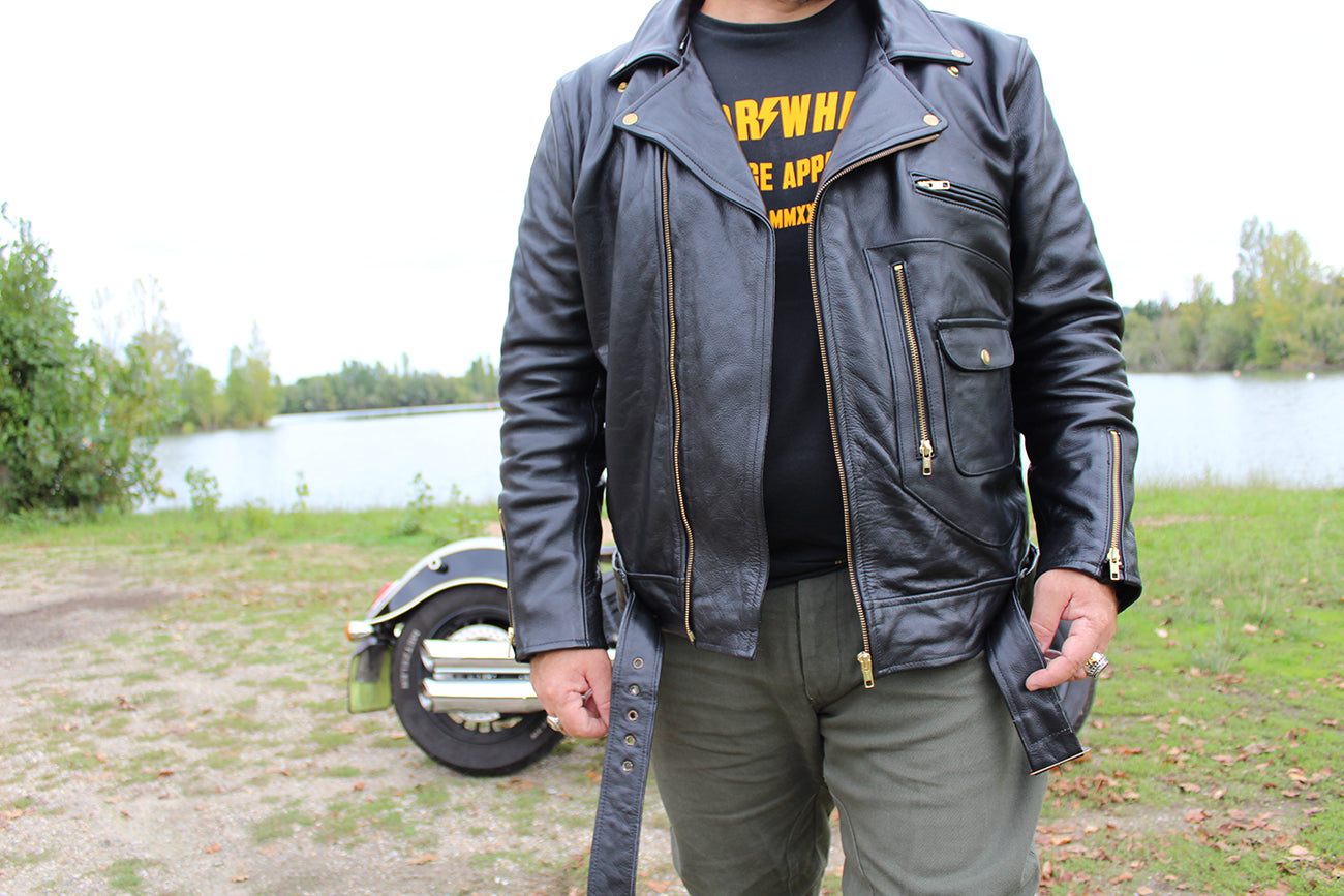 Blouson cuir - MWC-J24