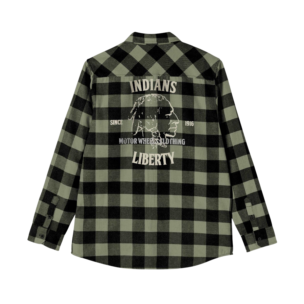 Chemise flanelle "Indians Liberty" — L’esprit libre et audacieux