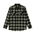 Chemise flanelle "West Roads" Motor Wheels, style carreaux vintage et look road trip