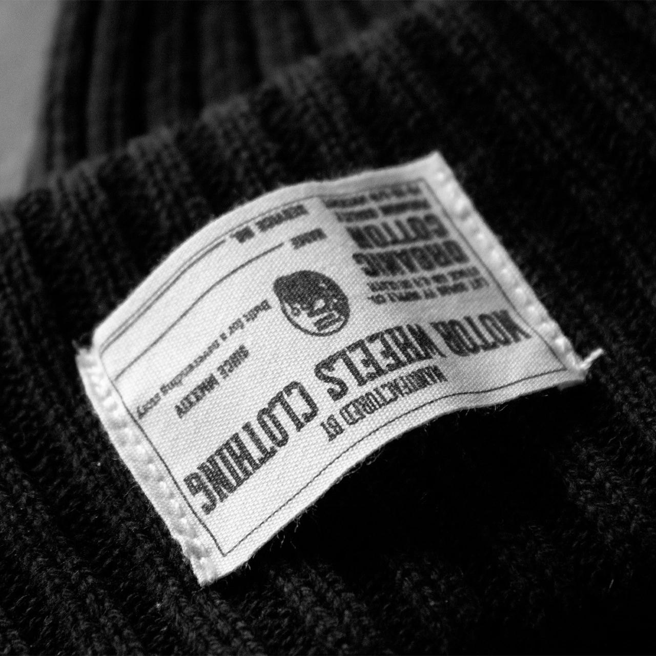 bonnet watch cap us navy vintage coton noir double revers harbor 40