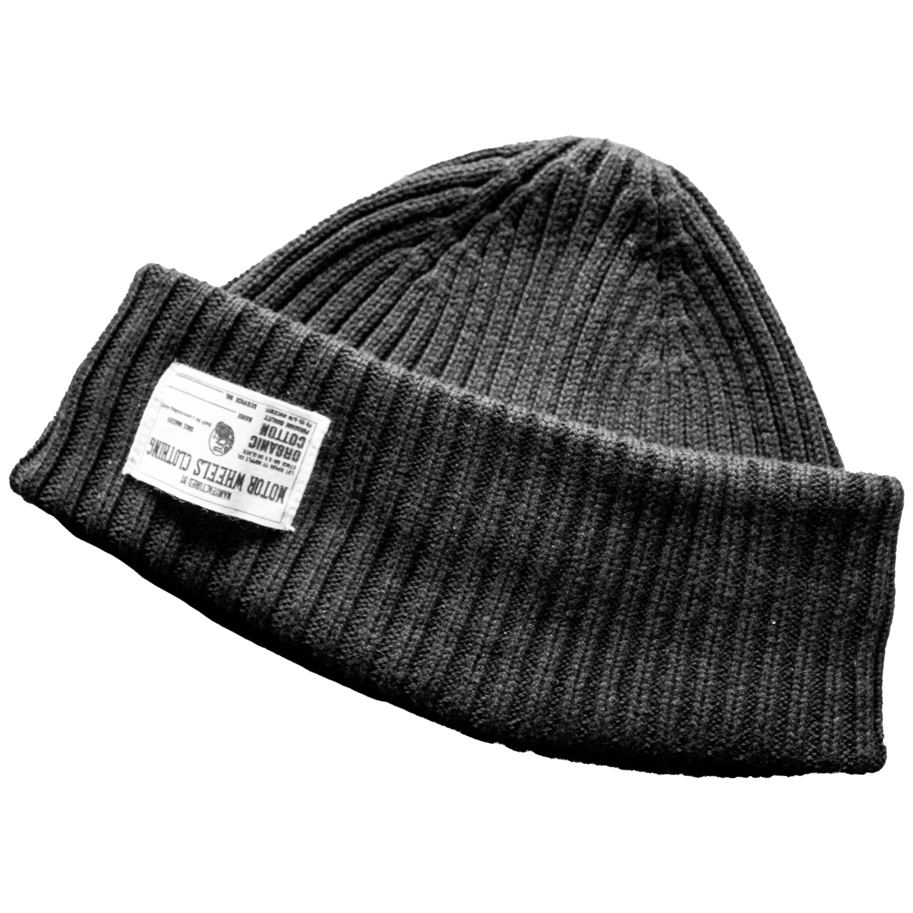 bonnet watch cap us navy vintage coton noir double revers harbor 40