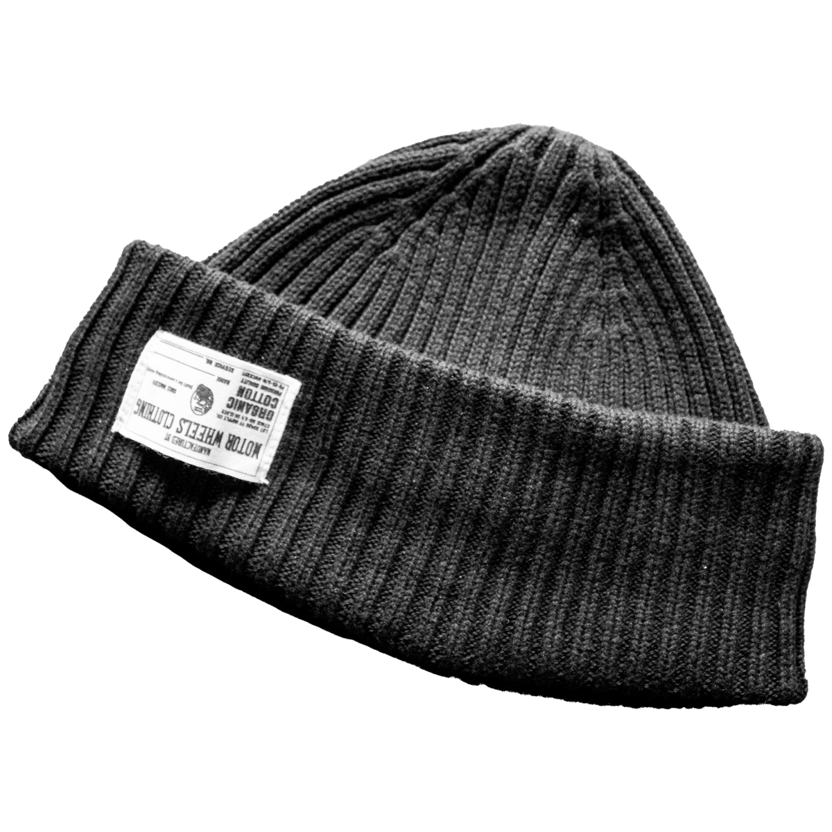 bonnet watch cap us navy vintage coton noir double revers harbor 40