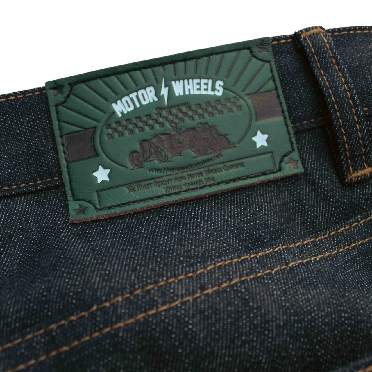 Jean Heritage one Indigo - marque Motor Wheels Clothing