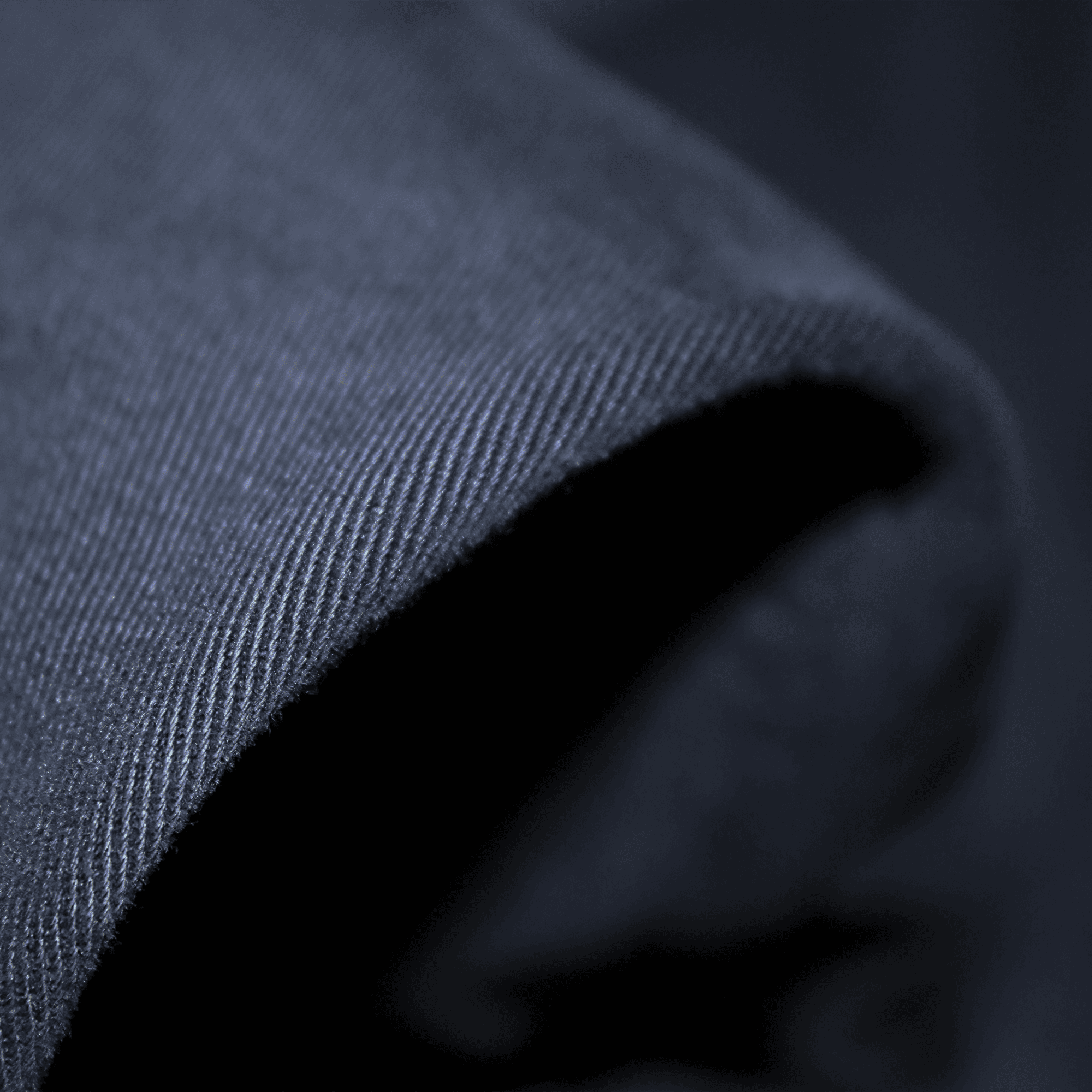 Veste de travail française "La Corvée 40" bleu marine en coton biologique, coupe standard, trois poches plaquées et boutons effet corne.