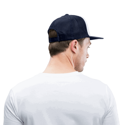 01 Trucker Cap - blanc/marine