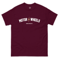 T-shirt moto vintage "Dad Ride" en coton bio, design garage esprit biker, Motor Wheels Clothing