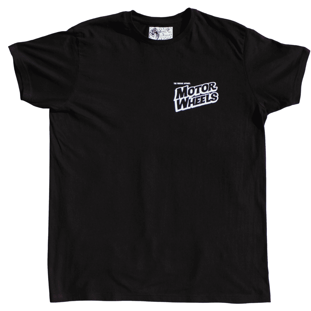 T-shirt noir "BOZOSOKU" inspiré biker japonais, coton bio, Motor Wheels Clothing