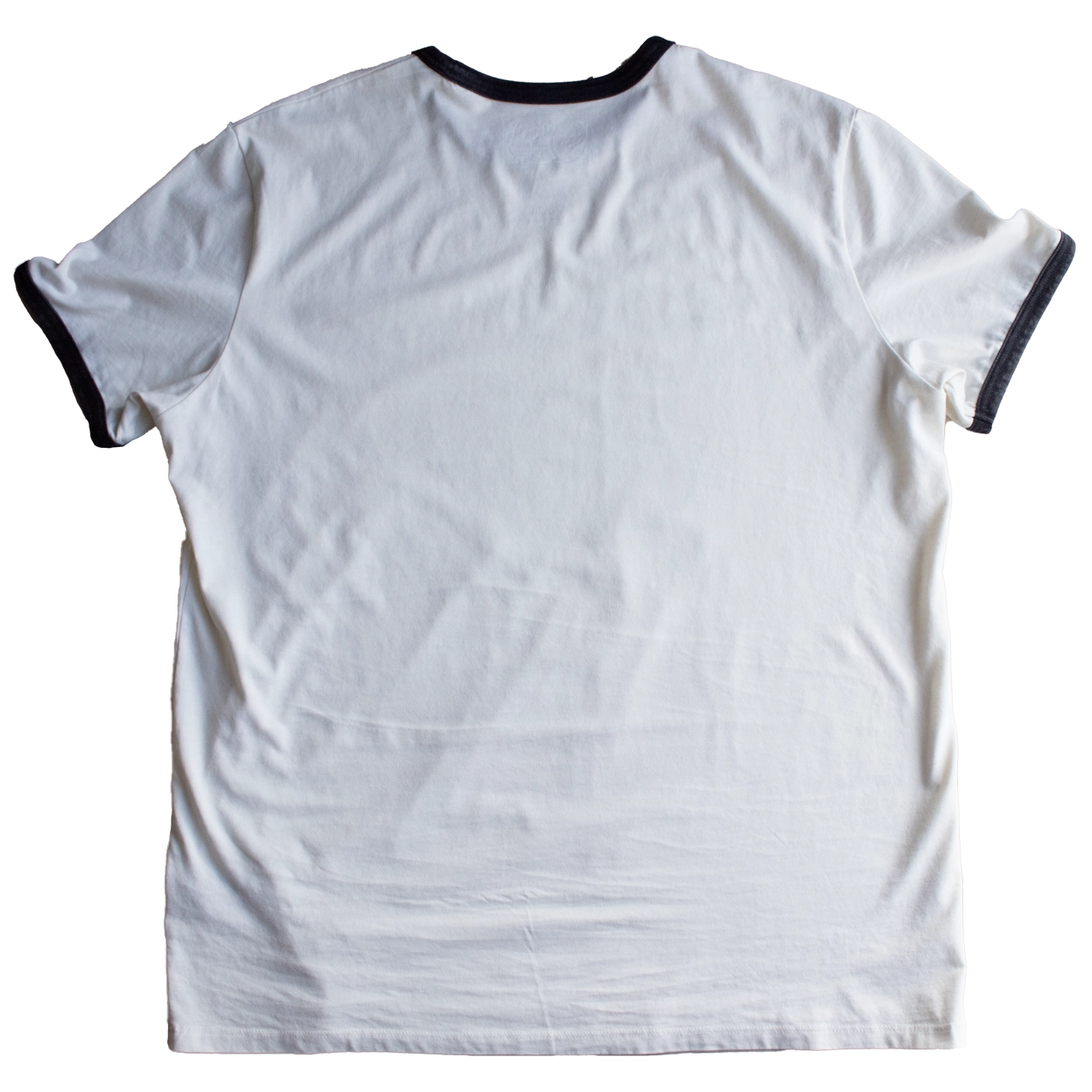 T-shirt Ride or Die vintage moto Ivory col contrasté – Motor Wheels Clothing 1940