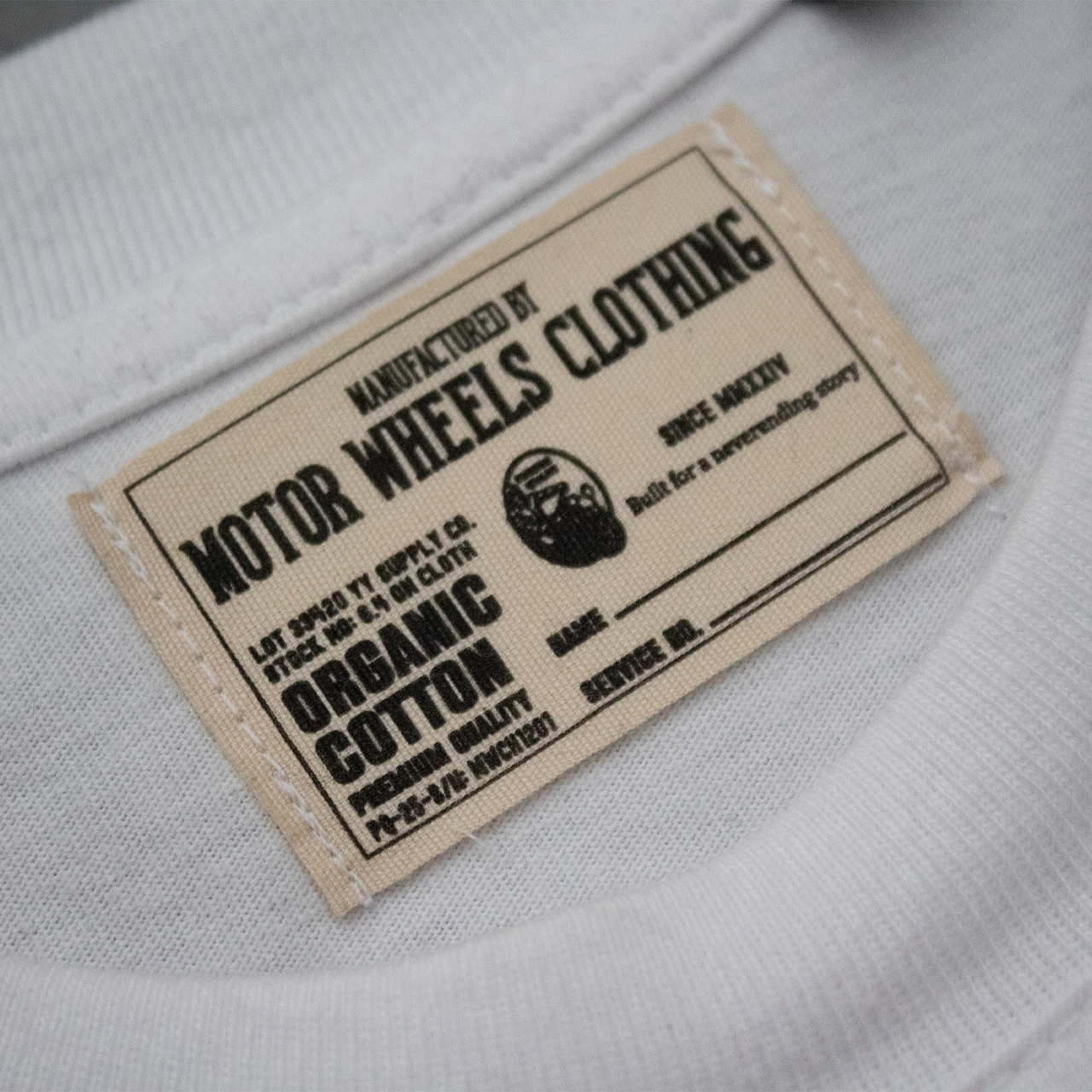 T-Shirt Vintage Motor Wheels "Losing Machine" - Style Flat Track