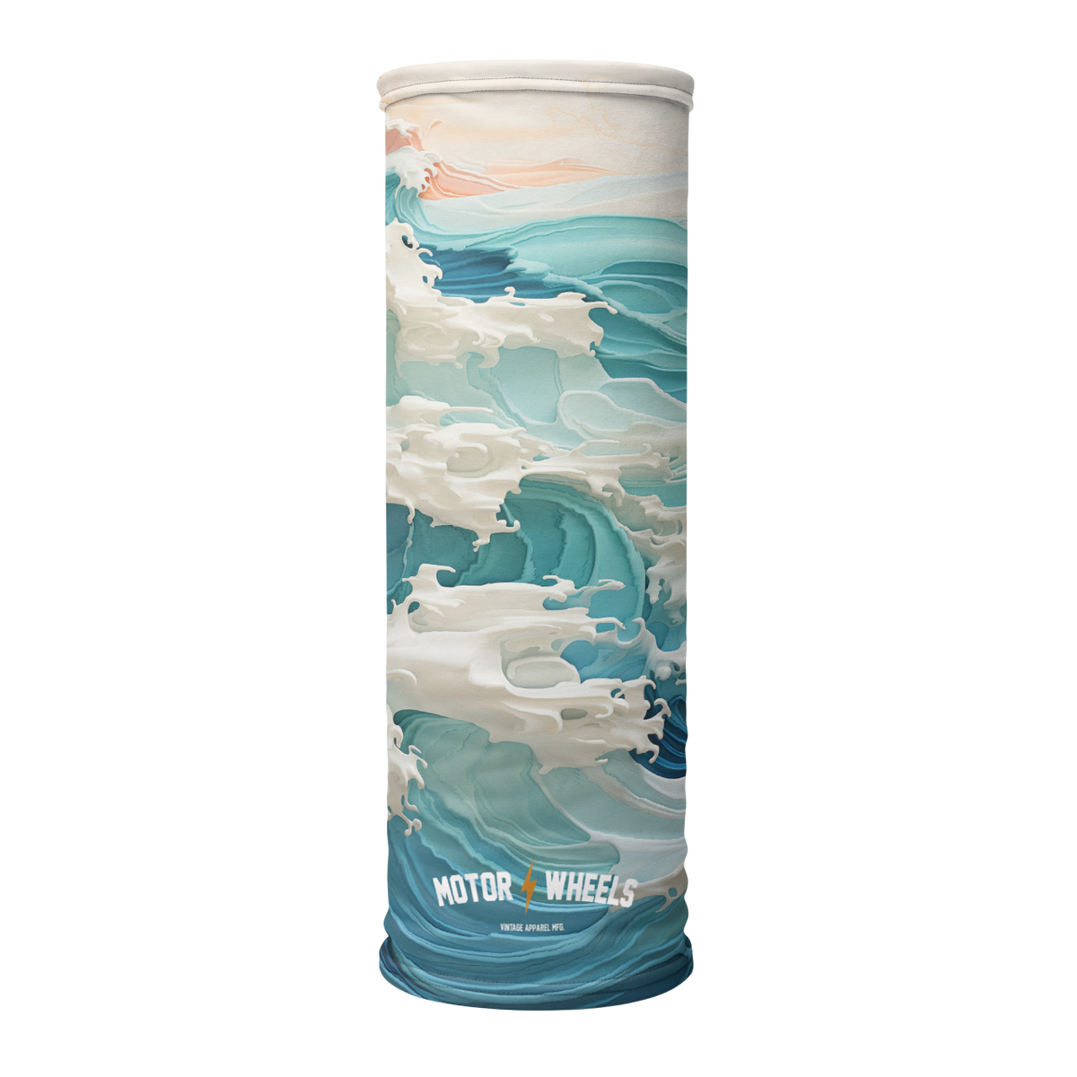 tour de cou imprimé - Breaking waves