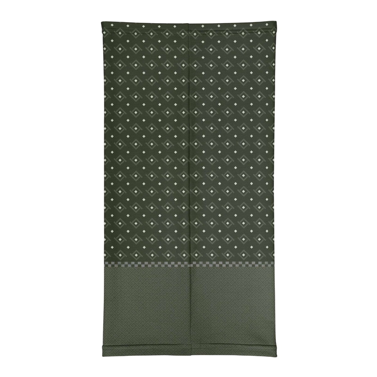 tour de cou imprimé - Pattern green