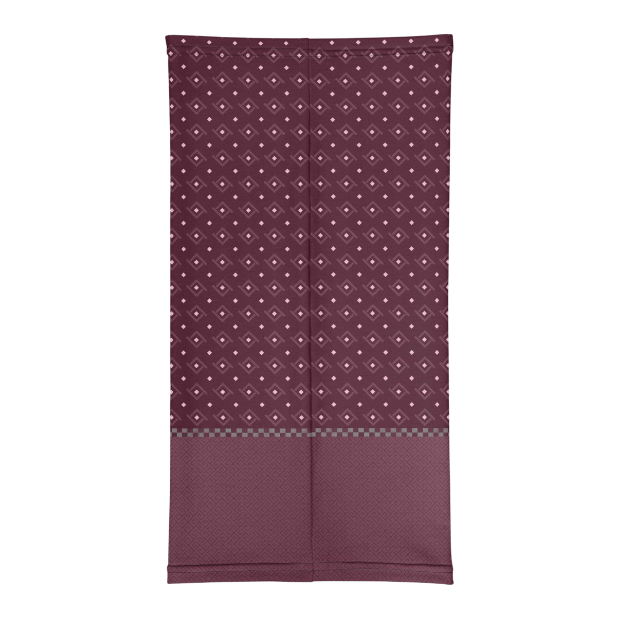 tour de cou imprimé  - Pattern purple