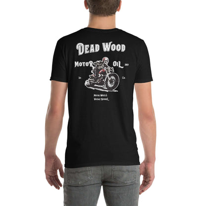 tshirt imprimé homme - deadwood motor oil black