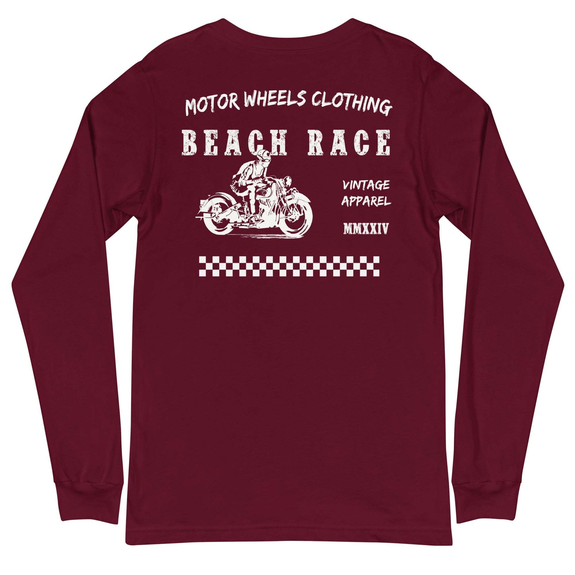 tshirt manches Longues unisexe - Beach race