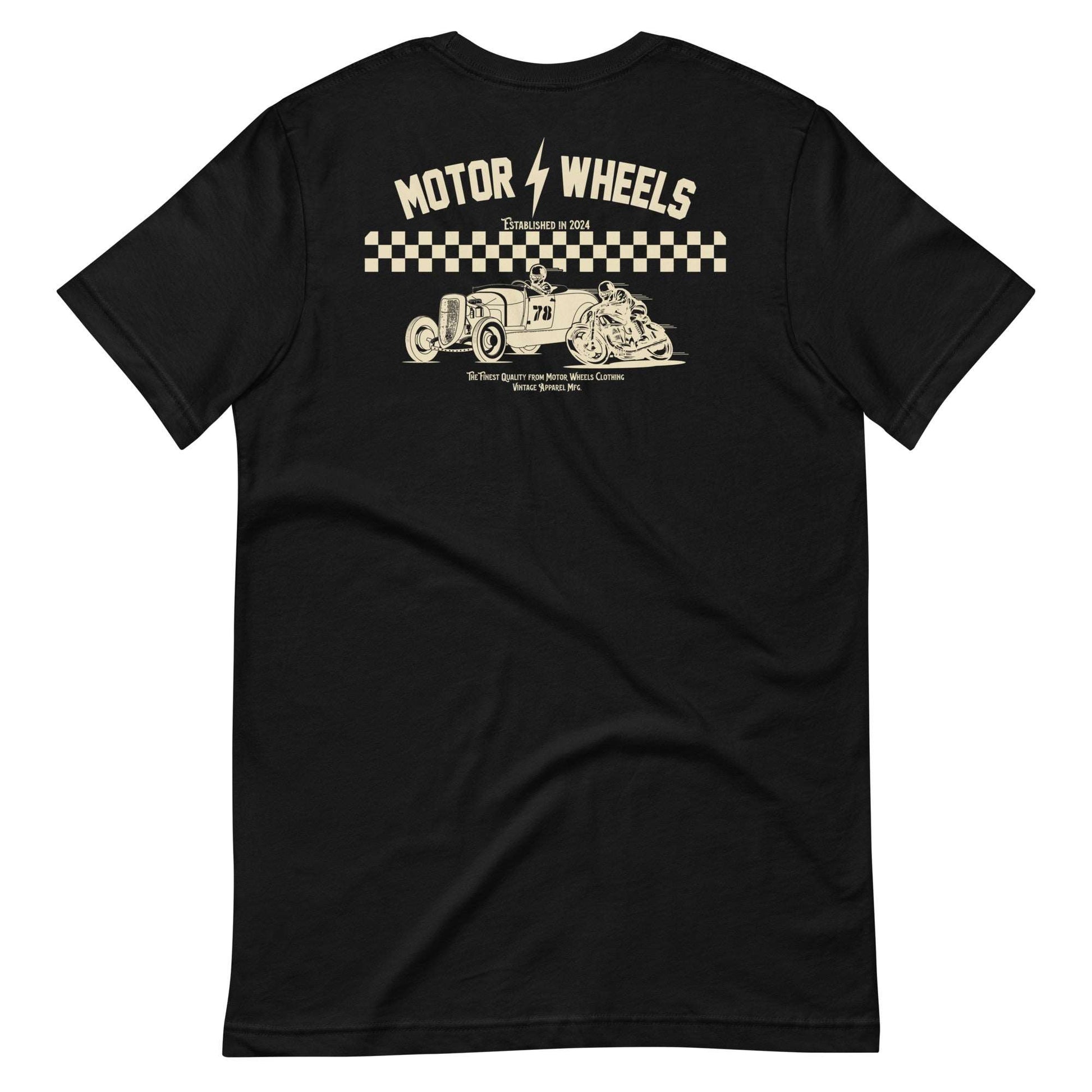 tshirt imprimé homme - The Royal Racer Black