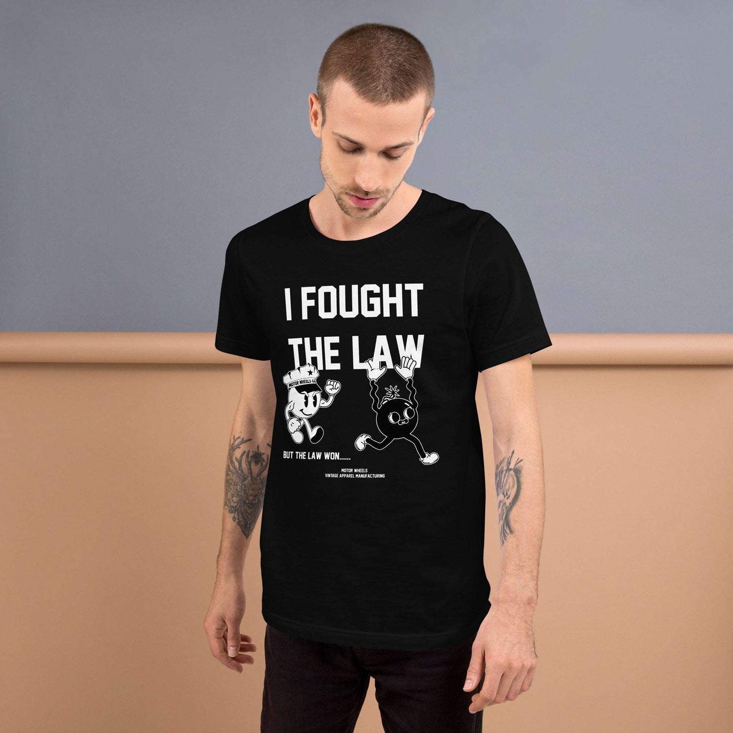 tshirt imprimé homme - i fought the law