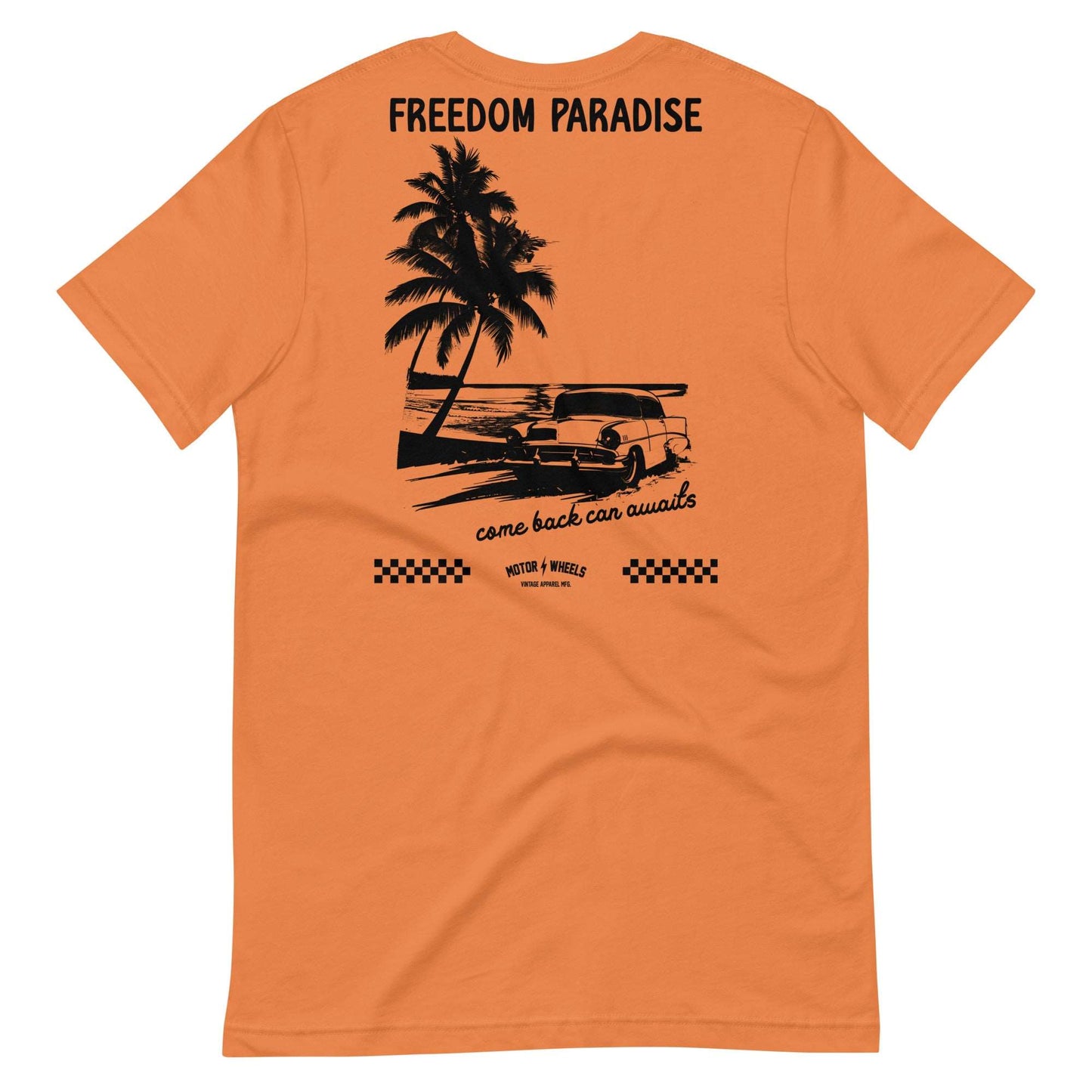 tshirt imprimé homme - freedom paradise