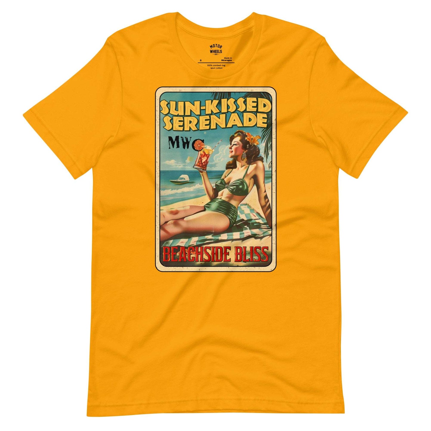 tshirt imprimé homme - sunkissed serenade