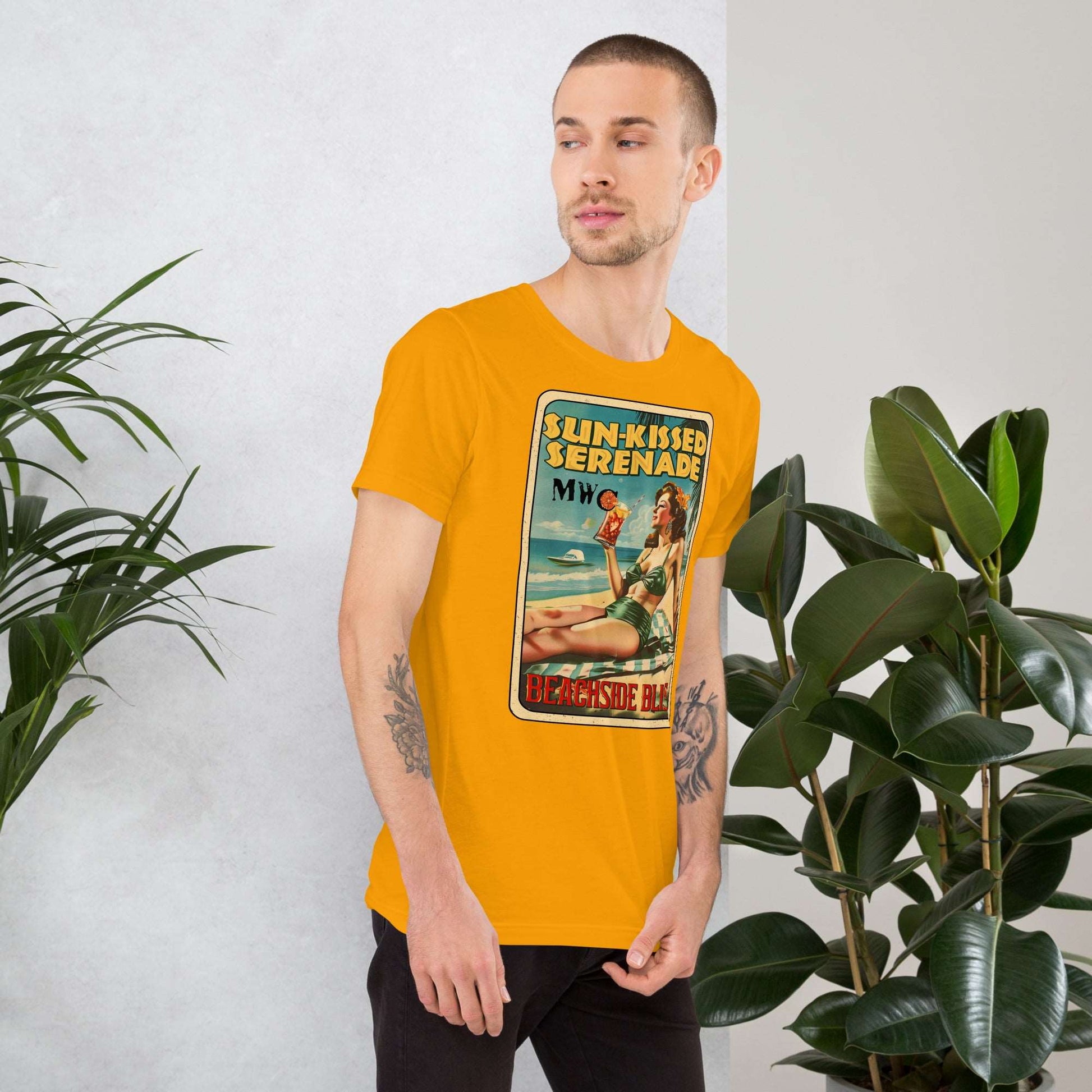 tshirt imprimé homme - sunkissed serenade