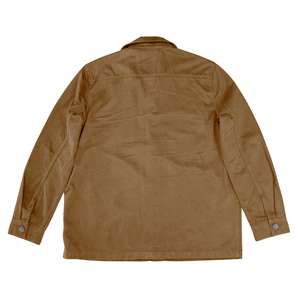 Veste atelier moleskine marron Washed Dark Camel – Peach-Skin Heritage 1940