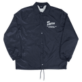 Veste coach "Go Faster" Motor Wheels avec illustration motard au dos