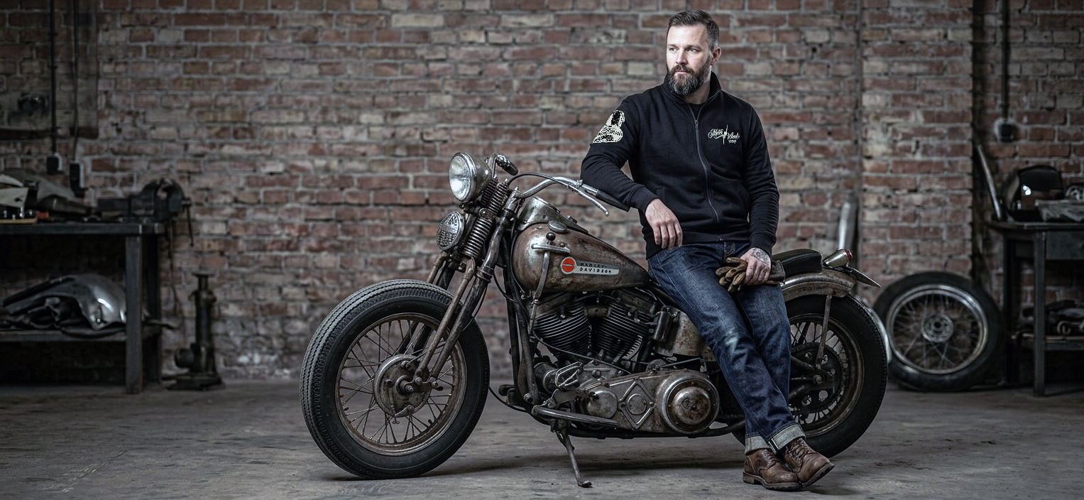 Veste Zippée "Coast to Coast" - Molleton Premium MOTOR WHEELS CLOTHING