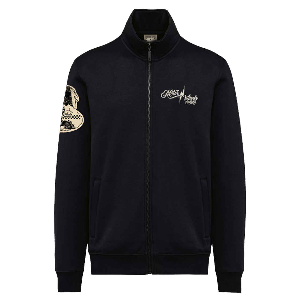 Veste Zippée "Coast to Coast" - Molleton Premium MOTOR WHEELS CLOTHING