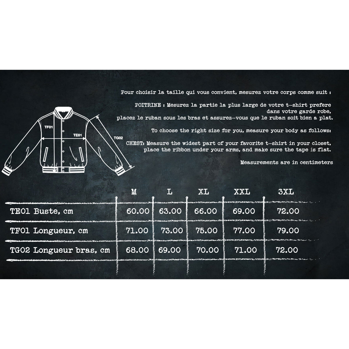 Teddy Jacket "Rust and Bones"